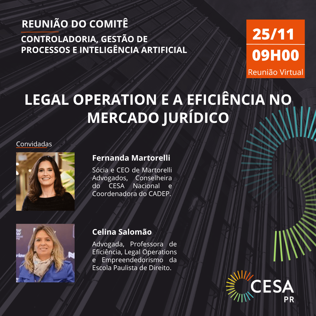 Reunião do Comitê de Controladoria, Gestão de Processos e Inteligência ...